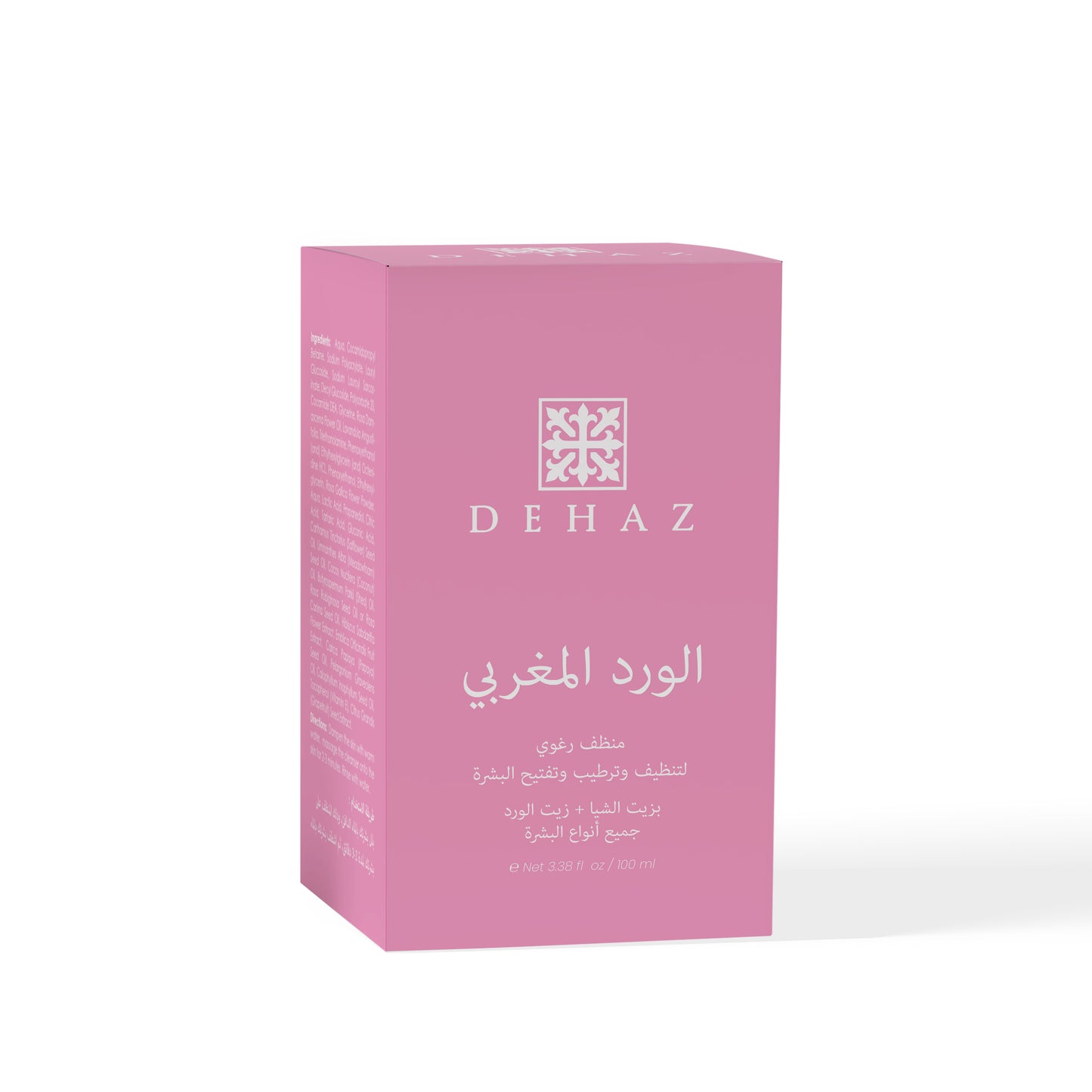 منظف الورد المغربي الرغوي من ديهاز | DEHAZ Moroccan Rose Foaming Cleanser