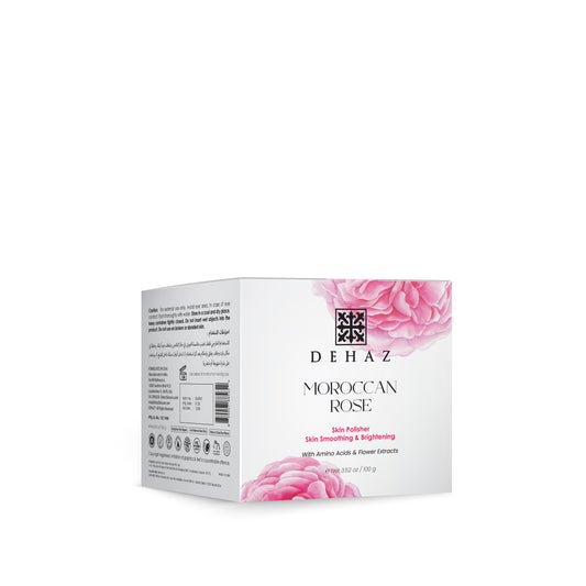 ديهاز الوردة المغربية ملمّع الجلد | DEHAZ Moroccan Rose Skin Polisher