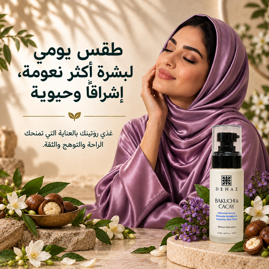 سيروم باكوتشيول وكاكاي المكثف من ديهاز |  DEHAZ BAKUCHIOL & CACAY Intensive Serum