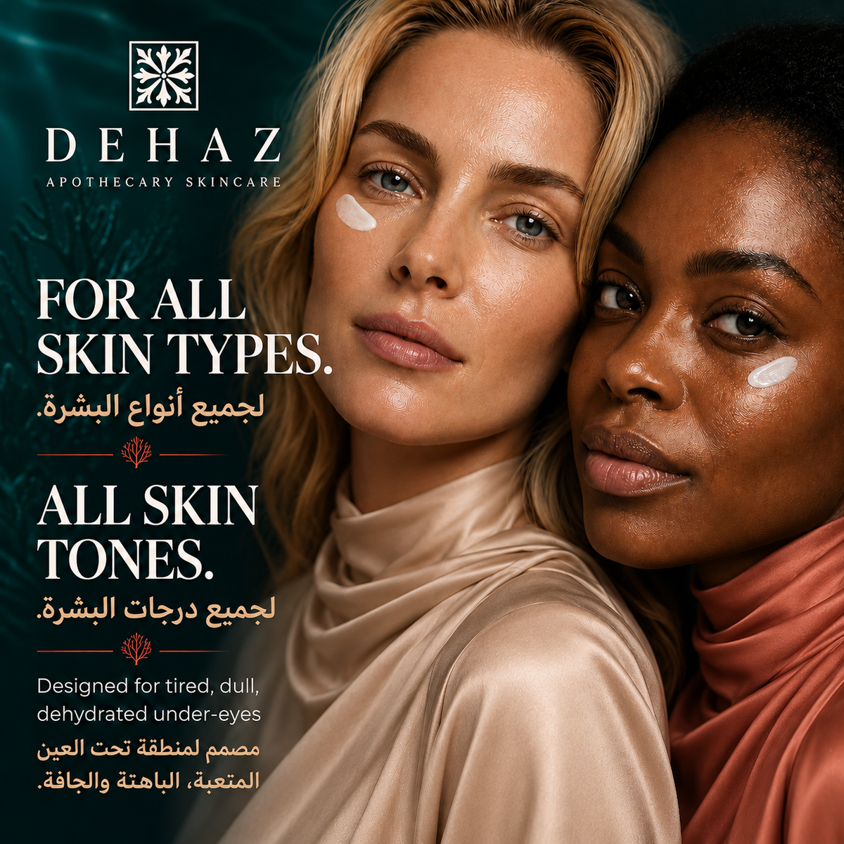 👁️ كريم العين المكثف ريجوفينسا للشد والتفتيح من ديهاز | DEHAZ REJUVENSEA Intensive+ Firming & Brightening Eye Cream